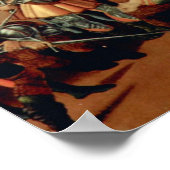 Die Tragödie von Lucretia durch Sandro Botticelli Poster (Ecke)
