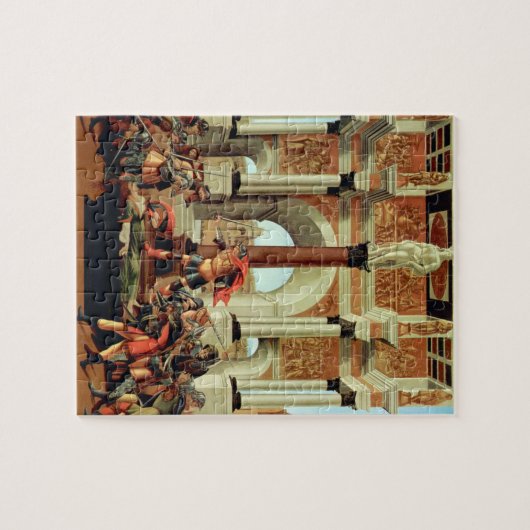 Die Tragödie von Lucretia durch Sandro Botticelli Puzzle (Horizontal)