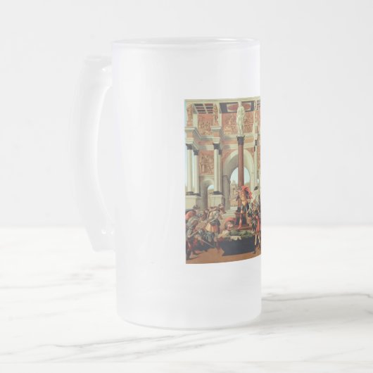 Die Tragödie von Lucretia Mattglas Bierglas (Vorderseite Links)