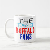 die Tränen der Büffel-Fans Tasse lustige Tasse (Links)