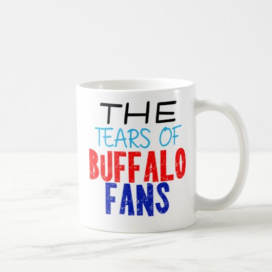 die Tränen der Büffel-Fans Tasse lustige Tasse (Rechts)