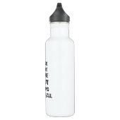 Die Tränen der Leute, die ich trage, um Pickleball Edelstahlflasche (Rechts)