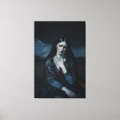 Die Tränen des Sturms Leinwanddruck (Vorderseite)