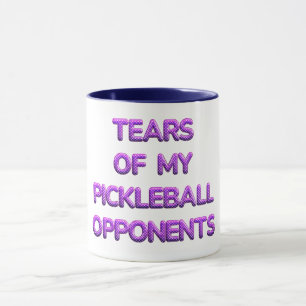 Die Tränen meiner Gegner im Pickleball T - Shirt - Tasse