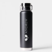 Die Tränen meiner Gegner im Wahlkampf Individuelle Trinkflasche (Rückseite)