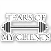 Die Tränen meiner Klienten insulated Tumbler Tasse Aufkleber (Vorderseite)