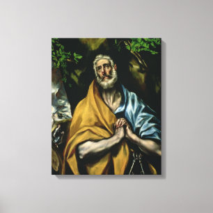 Die Tränen von St. Peter, Ende der 1580er Leinwanddruck