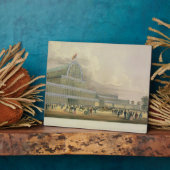 Die Transept des Kristallpalastes vom Princ Fotoplatte (Seite)