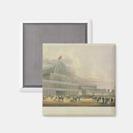 Die Transept des Kristallpalastes vom Princ Magnet (Vorderseite/Rückseite)