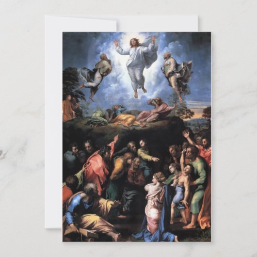 Die Transfiguration Fine Art Einladung (Vorderseite)