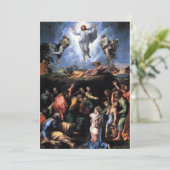 Die Transfiguration Fine Art Einladung (Stehend Vorderseite)