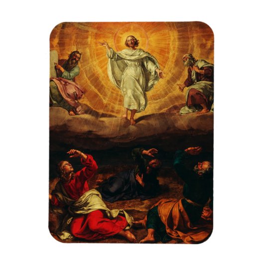 Die Transformation Jesu Christi Magnet (Vertikal)