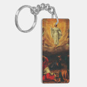 Die Transformation Jesu Christi Schlüsselanhänger (Vorderseite links)