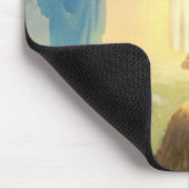 Die Transformation Jesu Christi, Vintage Religion Mousepad (Ecke)