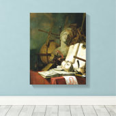 Die Transienz aller irdischen Dinge, c.1660 Leinwanddruck (Insitu (Holzboden))