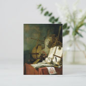 Die Transienz aller irdischen Dinge, c.1660 Postkarte (Stehend Vorderseite)