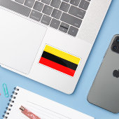 Die transkaukasische Demokratische Föderative Repu Aufkleber (Laptop mit iPhone)