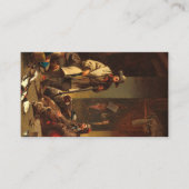 Die Trapper's Cabin, 1858 von John Mix Stanley Visitenkarte (Vorderseite)