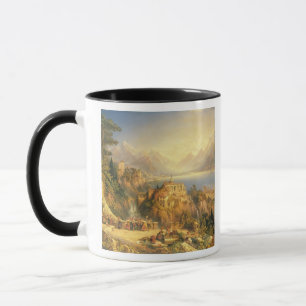 Die Trauben-Ernte feiern, See Orta, Norden es Tasse