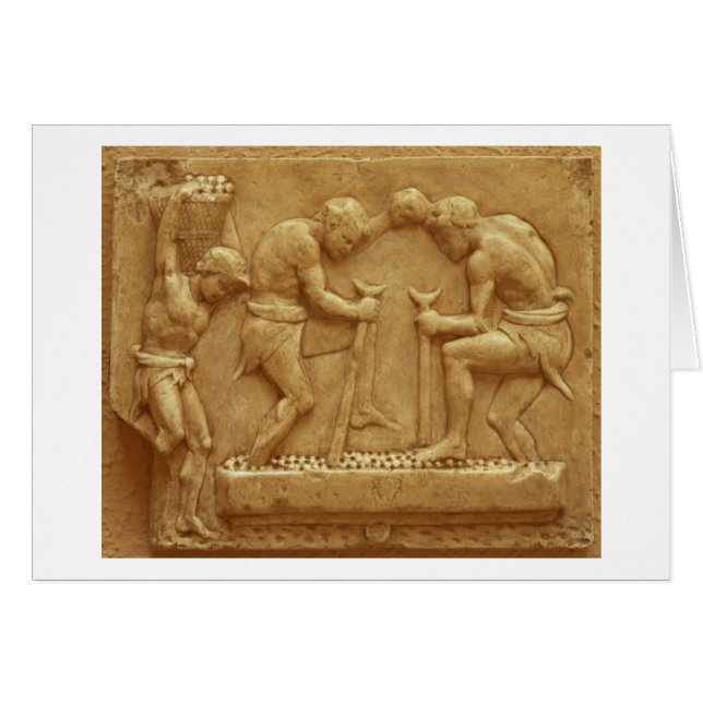 Die Trauben (Marmor) drücken (Vorderseite (Horizontal))