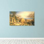 Die Traubenernte, der Orta-See, im Norden Leinwanddruck (Insitu (Holzboden))