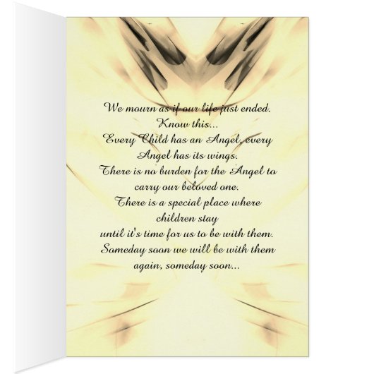 Die Trauer eines Kindes, das Überleben des Kindes (Innen (Rechts))