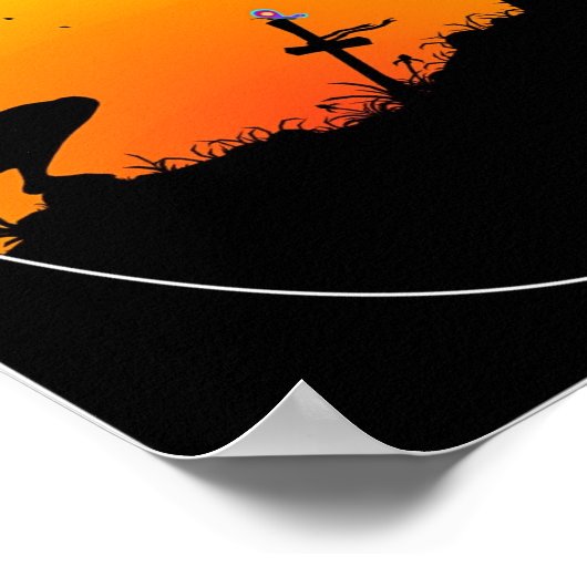 Die Trauer Poster (Ecke)