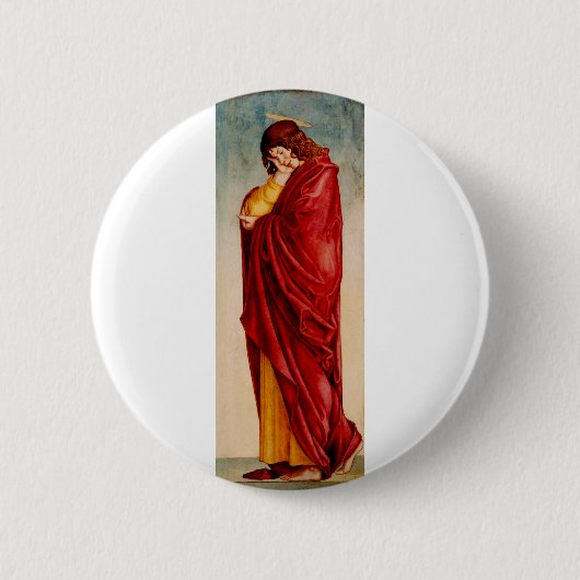 Die Trauer von Saint John von Andrea da Murano Button (Vorderseite)