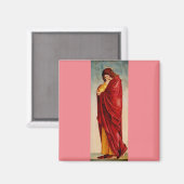 Die Trauer von Saint John von Andrea da Murano Magnet (Vorderseite/Rückseite)
