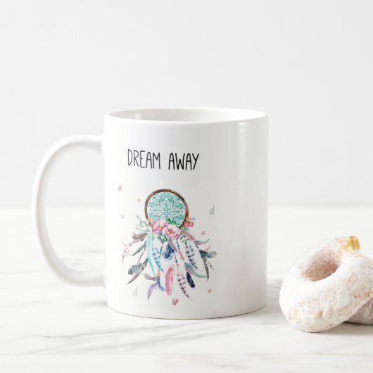 Die Traum-wegTasse Kaffeetasse (Mit Donut)