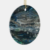 Die Träume der abstrakten Malerei des Ozeans 20 Keramik Ornament (Rechts)