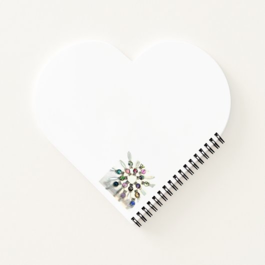 Die Träume der abstrakten Malerei des Ozeans 20 Notizblock (Rückseite)