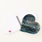 Die Träume der abstrakten Malerei des Ozeans 20 Notizblock (Innenseite)