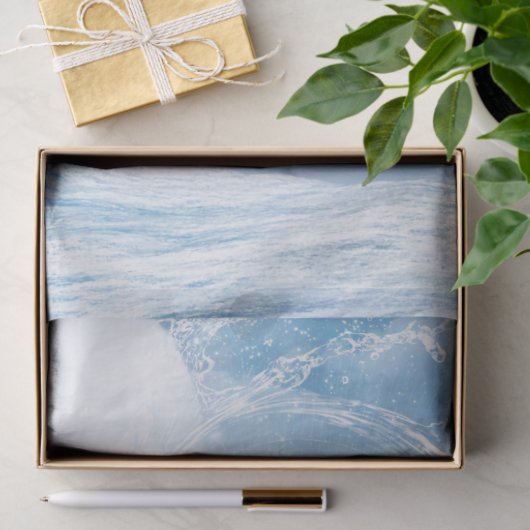 Die Träume der Delphine Seidenpapier (Geschenk)