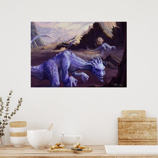 Die Träume der Lovecraft: Ghasten Poster (Küche)