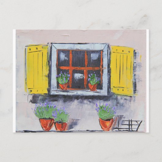 Die Träume der Provence Postkarte (Vorderseite)