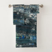 Die Träume des Ozeans 20 abstrakte Gemälde Meeresg Badhandtuch Set (Insitu)