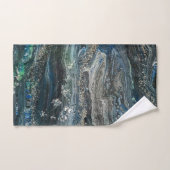 Die Träume des Ozeans 20 abstrakte Gemälde Meeresg Badhandtuch Set (Handtuch)