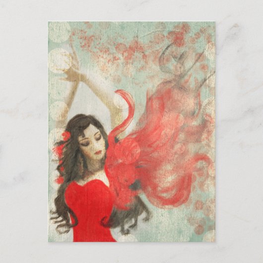 Die Träume Spaniens Postkarte (Vorderseite)