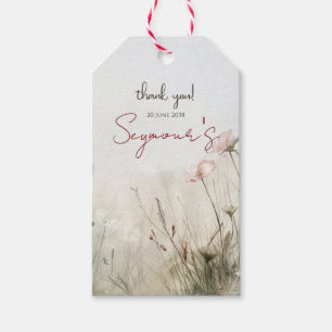 Die traumhafte Aussicht auf Frühlingsblumen Geschenkanhänger