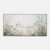 Die traumhafte Aussicht auf Frühlingsblumen Schreibtischunterlage (Vorderseite)