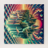 Die Trauminsel: Eine metaphorische Reise Puzzle (Horizontal)