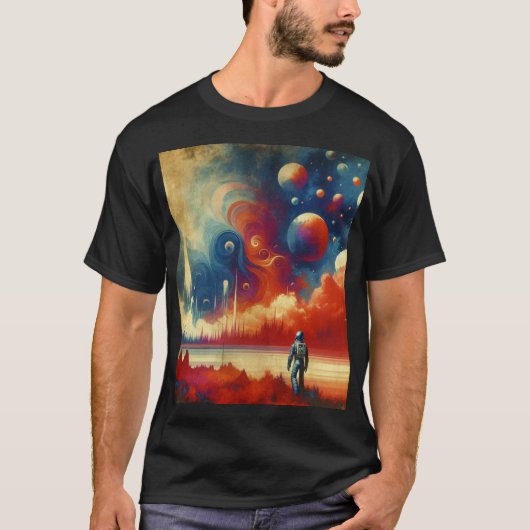 Die Traumlandschaft durchfahren T-Shirt (Vorderseite)