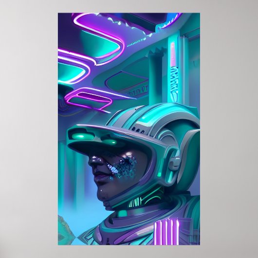 Die Traumpolizei - Vaporwave Art Poster (Vorne)