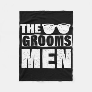 Die Trauzeuge Bachelor Party Stag Gag Mens F Fleecedecke