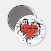 Die Trauzeugin Magnet (Vorderseite/Rückseite)