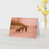 Die Travois Karte (Gelbe Blume)