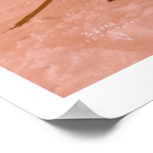 Die Travois Poster (Ecke)