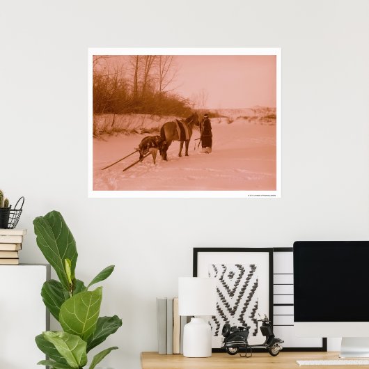 Die Travois Poster (Heimbüro)