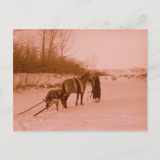 Die Travois Postkarte (Vorderseite)